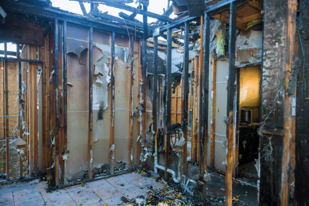 Professional Soot Cleanup technician working in New Vienna, OH